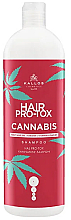 Shampoo mit Hanfsamenöl, Keratin und Vitaminkomplex - Kallos Pro-tox Cannabis Shampoo — Bild N1