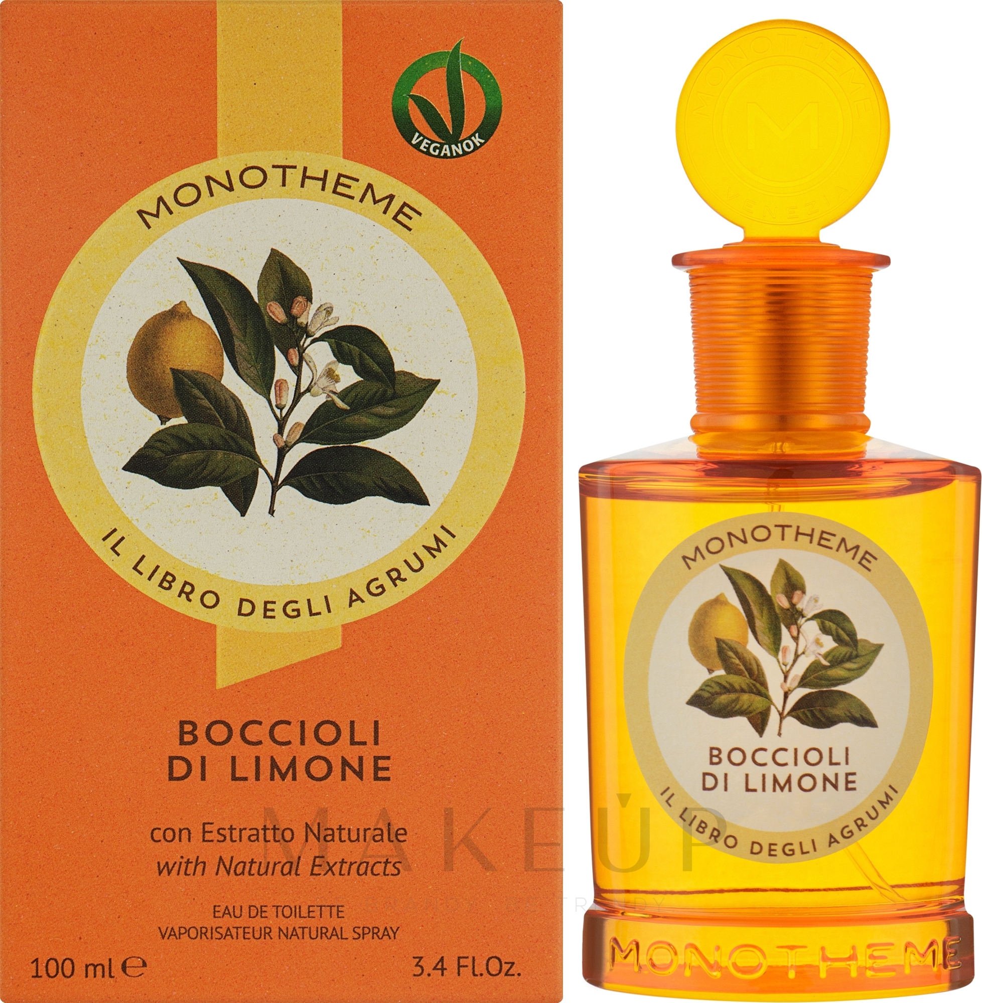 Monotheme Fine Fragrances Venezia Boccioli Di Limone - Eau de Toilette — Bild 100 ml