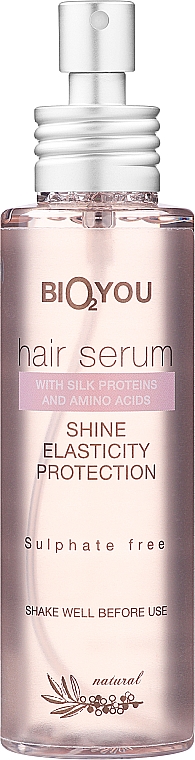 Haarserum mit Seidenproteinen und Aminosäuren - Bio2You Natural Hair Serum — Bild N1