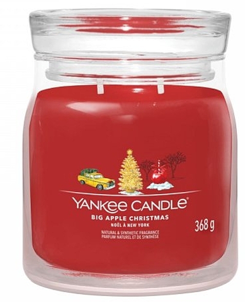 Duftkerze mit 2 Dochten Big Apple Christmas - Yankee Candle Singnature — Bild N1