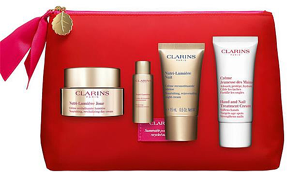 Gesichtspflegeset - Clarins Nutri-Lumiere Holiday Set  — Bild N1