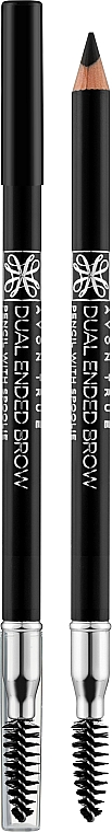 Augenbrauenstift mit Bürstchen - Avon True Dualended Brow Pencil — Bild N1