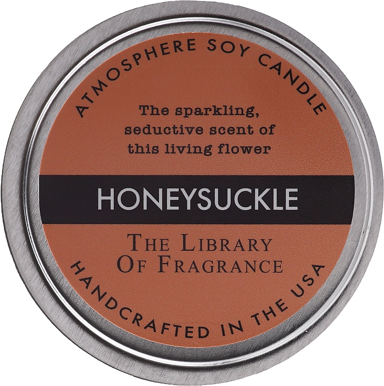 Soja-Duftkerze Geißblatt - Demeter Fragrance The Library of Fragrance Honeysuckle Atmosphere Soy Candle — Bild N1