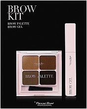 Düfte, Parfümerie und Kosmetik Pierre Rene Brow Kit (Augenbrauengel 10ml + Augenbrauenpalette) - Augenbrauen-Make-up-Set