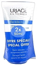 Handpflegeset - Uriage Bariederm Creme Mains Isolante Reparatrice (Handcreme 2x50ml) — Bild N1