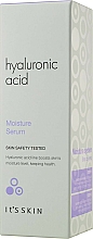Feuchtigkeitsspendendes Gesichtsserum mit Hyaluronsäure - It's Skin Hyaluronic Acid Moisture Serum — Bild N2