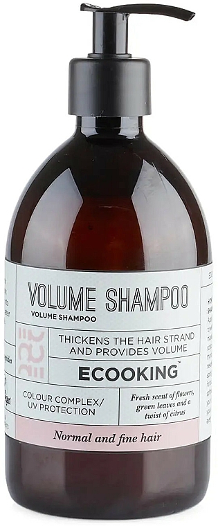 Volumenspendendes Shampoo für feines und normales Haar - Ecooking Volume Shampoo — Bild N2