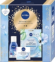 Gesichtspflegeset - NIVEA Skin Boost (Gesichtscreme 50ml + Make-up Entferner 125ml + Gesichtsmaske 1 St.) — Bild N1