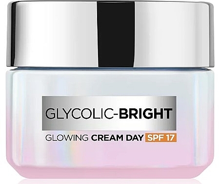 Tagesaufhellende Gesichtscreme - L'Oreal Paris Glycolic-Bright Glowing Cream Day SPF17 — Bild N2