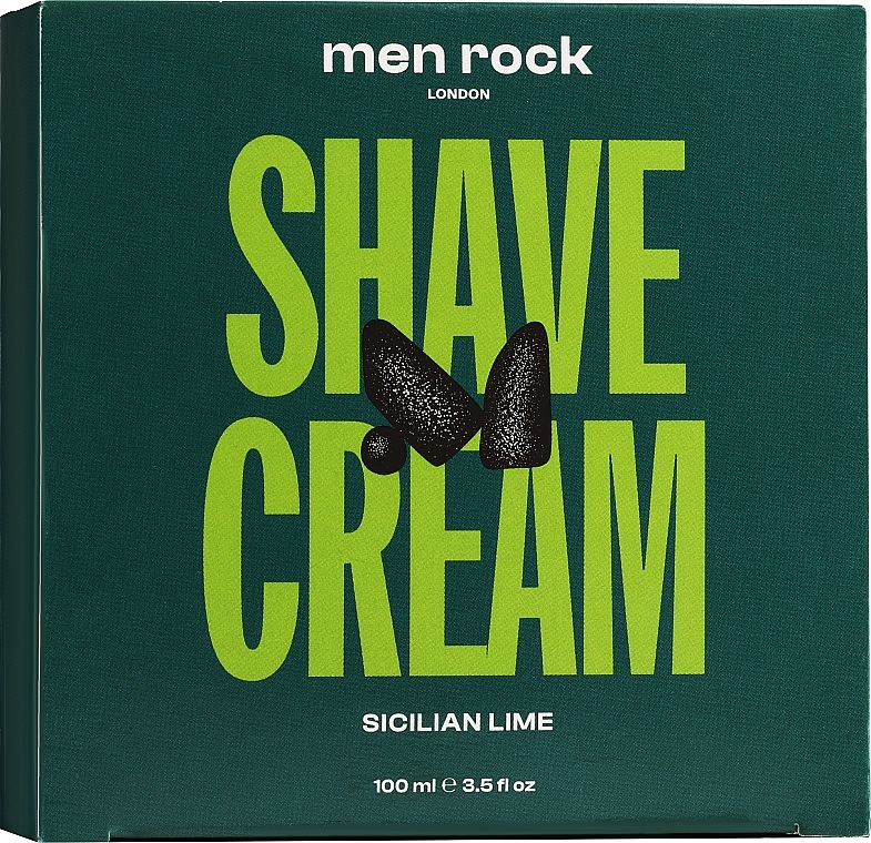 Rasiergel - Men Rock London Sicilian Lime Shave Cream — Bild N2