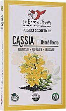 Düfte, Parfümerie und Kosmetik Natürliches Cassia-Pulver für glänzendes und geschmeidiges Haar - Le Erbe di Janas Cassia (Neutral Henna)