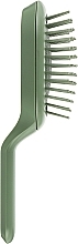 Haarbürste hellgrün - Janeke Bag Curvy Hairbrush — Bild N3