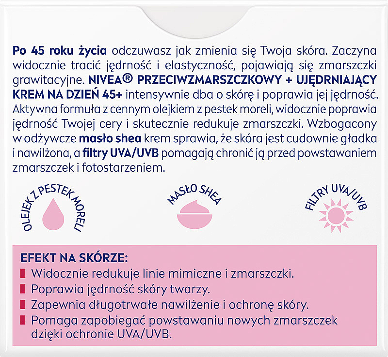 Revitalisierende Anti-Falten-Tagescreme 45+ - NIVEA Anti-Wrinkle Firming Day Cream 45+ — Bild N4