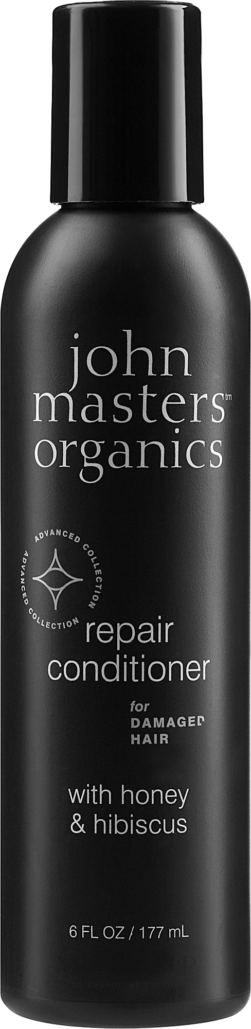 Regenerierende Haarspülung mit Honig und Hibiskus - John Masters Organics Honey & Hibiscus Conditioner — Bild 177 ml