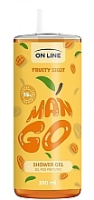 Duschgel Mango - On Line Fruity Shot Shower Gel — Bild N1