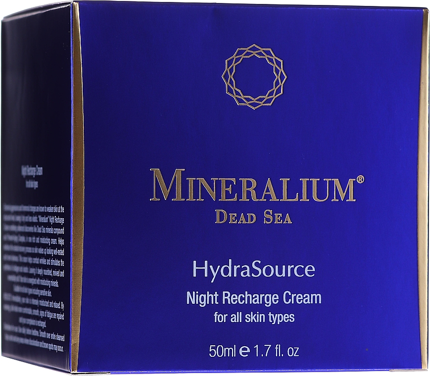 Regenerierende Nachtcreme für das Gesicht - Mineralium Hydra Source Night Recharge Cream — Bild N1