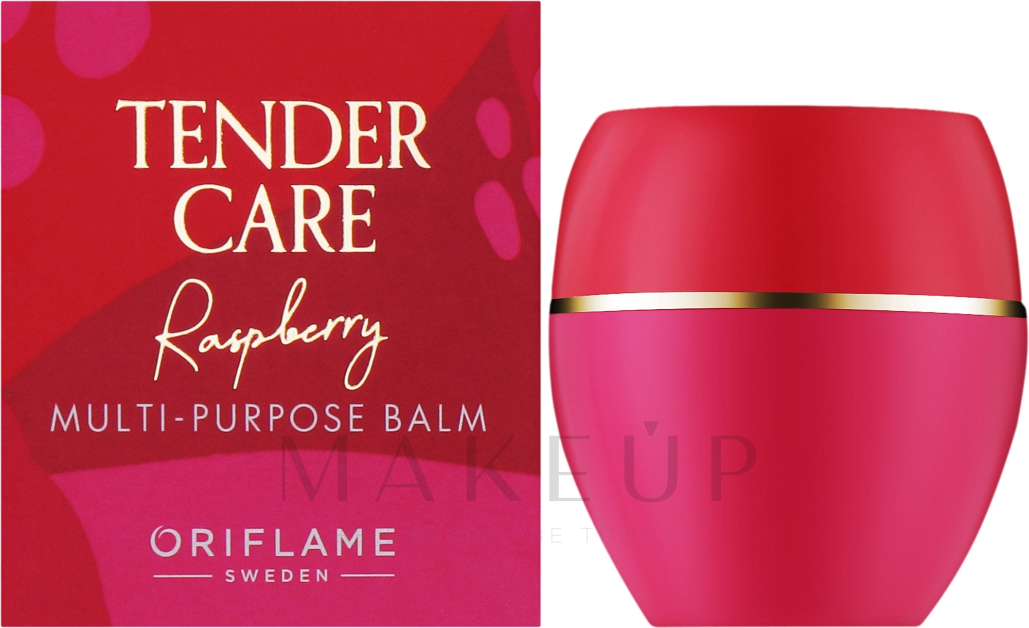 Universeller Balsam mit Himbeersamenöl - Oriflame Tender Care Raspberry Multi-Purpose Balm — Bild 10.5 ml