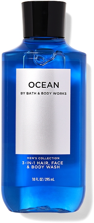 3in1 Duschgel für Körper, Gesicht und Haar - Bath and Body Works Men`s Collection Ocean 3 In 1 Hair, Face & Body Wash — Bild N1