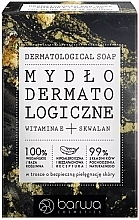 Düfte, Parfümerie und Kosmetik Seife mit Vitamin E und Squalan - Barwa Dermatological Soap Vitamin E And Squalane Premium 