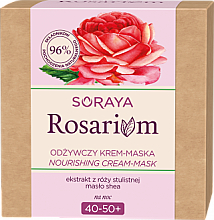 Pflegende Nachtmaske mit Rosenextrakt - Soraya Rosarium Nourishing Night Cream Mask — Bild N2