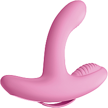 Prostata-Massagegerät mit Fernbedienung rosa - PipeDream Threesome Rock N' Grind Pink — Bild N2