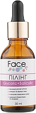 Düfte, Parfümerie und Kosmetik Gesichtspeeling mit Glykol- und Salicylsäure - Face Lab Glycolic+Salicilic Peeling pH 3,0