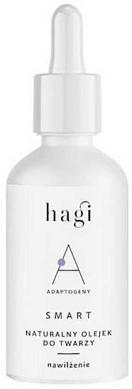 Natürliches feuchtigkeitsspendendes Gesichtsöl mit Adaptogenen - Hagi Cosmetics SMART A Face Massage Oil with Adaptogens — Bild N1