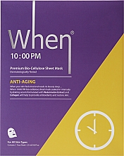 Anti-Aging Gesichtsmaske mit Hyaluronsäure - When 10:00 PM — Bild N3