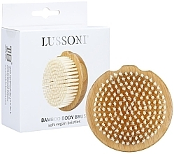 Düfte, Parfümerie und Kosmetik Körperbürste aus Bambus - Lussoni Bamboo Vegan Body Brush