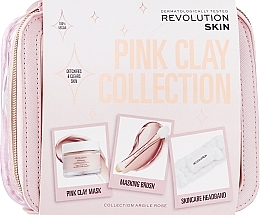 Gesichtspflegeset - Makeup Revolution Skincare The Pink Clay Collection Skincare Gift Set  — Bild N1