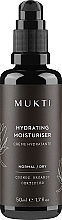 Düfte, Parfümerie und Kosmetik Feuchtigkeitscreme für trockene und normale Haut - Mukti Organics Hydrating Moisturiser Cream 