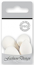Düfte, Parfümerie und Kosmetik Mini Make-up Schwämmchen 36781 weiß 4 St. - Top Choice Foundation Sponge Blender