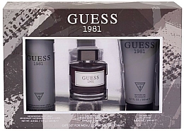 Düfte, Parfümerie und Kosmetik Guess 1981 For Men - Duftset (Eau de Toilette/100ml + Duschgel/200ml + Deodorant/226ml)