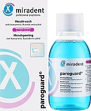 Mundwasser mit Hamamelis - Miradent Paroguard Liquid — Bild N2