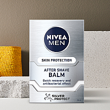 After Shave Balsam "Silver Protect" - NIVEA MEN Silver Protect After Shave Balm  — Bild N3
