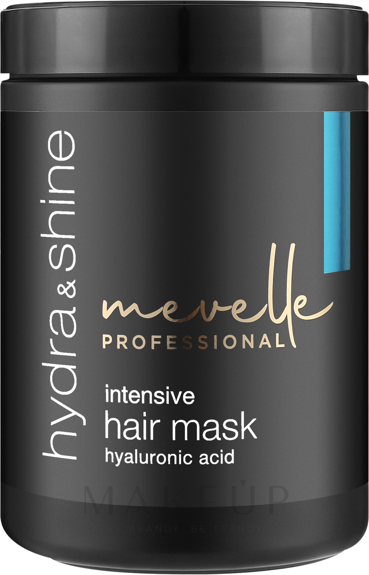 Haarmaske - Mevelle Hydra & Shine Intensive Hair Mask Hyaluronic & Algea — Bild 900 ml