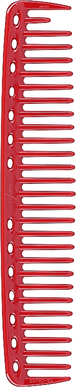 Haarschneidekamm 200 mm rot - Y.S.Park Professional 452 Big Hearted Combs Red — Bild N1