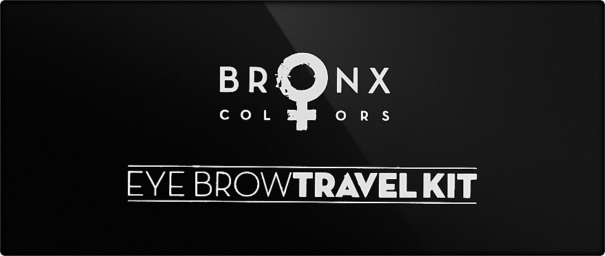 Augenbrauen-Set - Bronx Colors Eye Brow Travel Kit — Bild N2