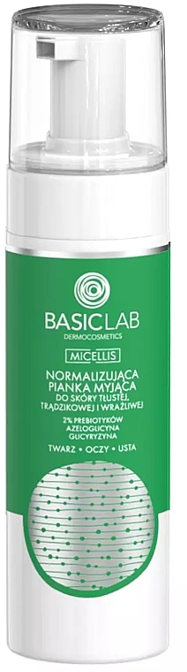 Normalisierender Waschschaum - BasicLab Dermocosmetics Micellis — Bild N1