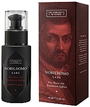 Düfte, Parfümerie und Kosmetik Pre-Shave-Öl - The Merchant Of Venice Nobil Homo Care Byzantium Saffron Pre-Shave Oil