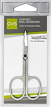 Nagelschere mit geraden Klingen - QVS Curved Nail Scissors — Bild N1