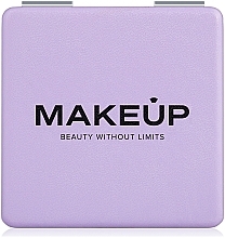 Düfte, Parfümerie und Kosmetik Quadratischer klappbarer Taschenspiegel lila - MAKEUP