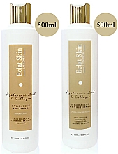 Düfte, Parfümerie und Kosmetik Haarpflegeset - Eclat Skin London (Conditioner 500ml + Haarshampoo 500ml)