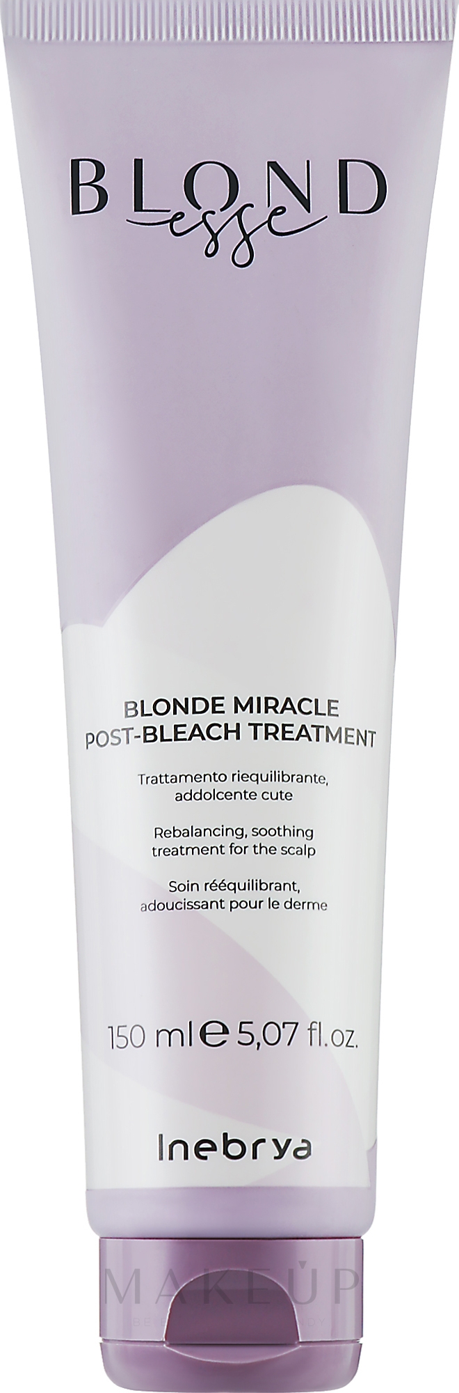Haarmaske - Inebrya Blondesse Blonde Miracle Post-Bleach Treatment — Bild 150 ml