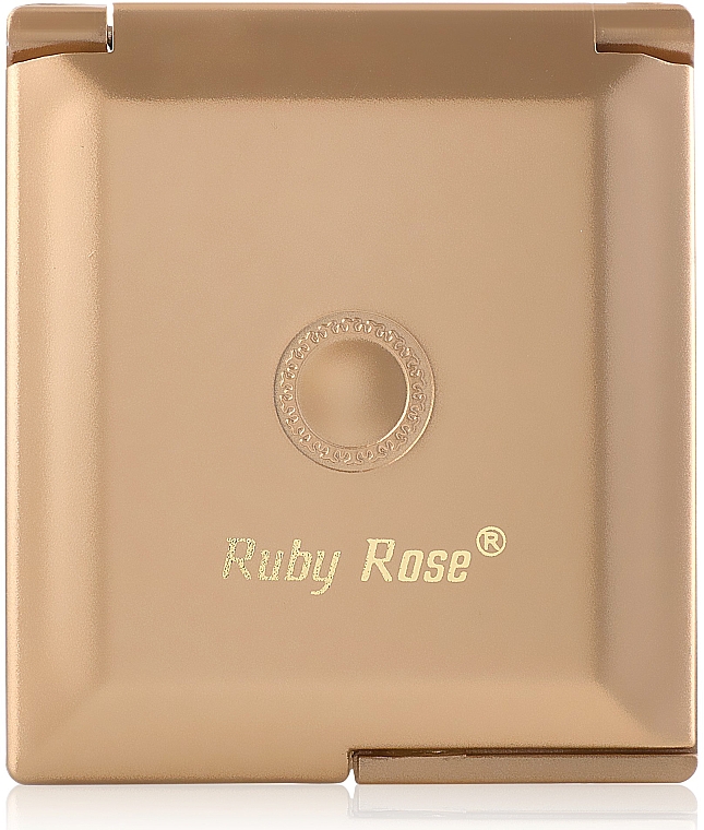 Doppelseitiger quadratischer Spiegel gold - Ruby Rose Delux Two-Way Mirror — Bild N2