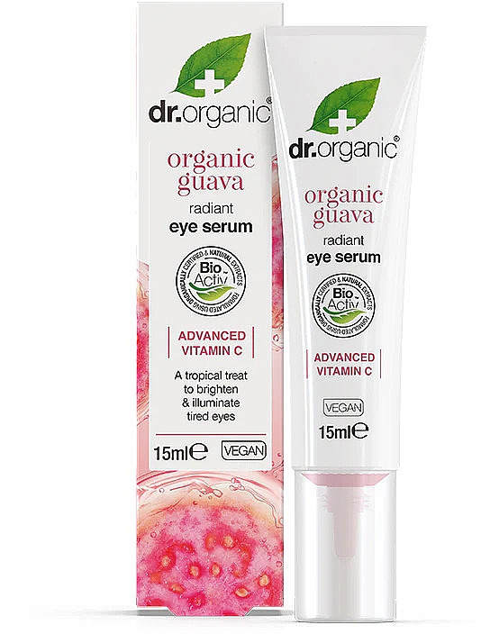 Augenserum mit Guave - Dr. Organic Organic Guava Radiant Eye Serum — Bild N1