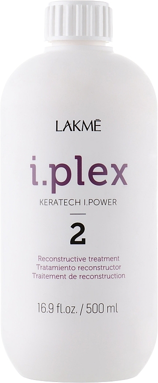 Revitalisierende Haarbehandlung - Lakme I.Plex Keratech I.Power 2 — Bild N1