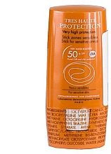 Düfte, Parfümerie und Kosmetik Sonnenschutzstick für empfindliche Bereiche SPF 50+ - Avene Solaire Stick for Sensetive Arecs