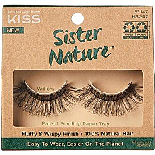 Düfte, Parfümerie und Kosmetik Künstliche Wimpern - Kiss Sister Nature Willow