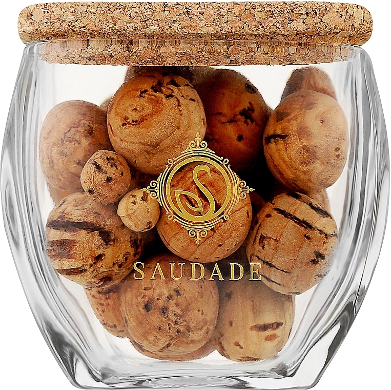 Kork-Aroma-Diffusor mit Grüntee- und Rosenduft - Essencias De Portugal Saudade Portuguese Cork Diffuser Green Tea And Roses Fragrance — Bild N1